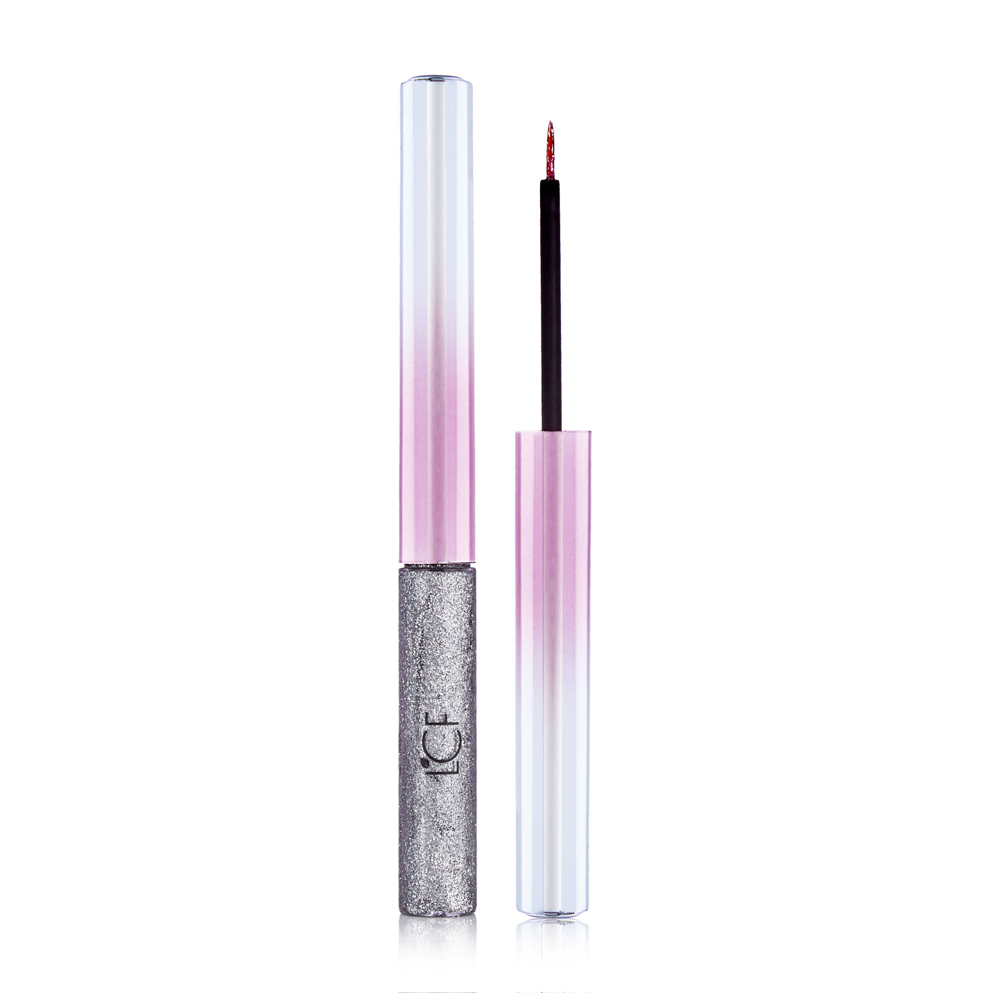 Глітерна підводка для очей LCF Magic Eyeliner Glitter Shiny срібло, 3.5 мл